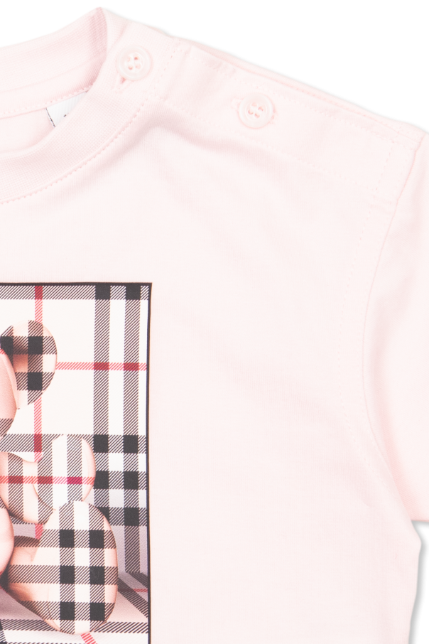 Burberry top baby pink shirt 12-18 months NW